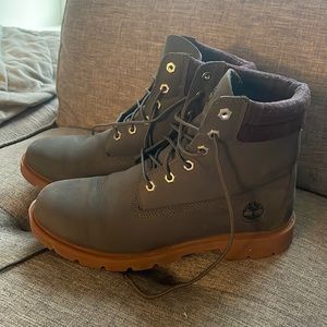 Brand new - no box size 10 women’s grey Timberlands